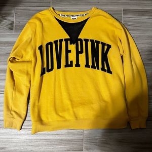 ✨Yellow LovePink Sweater from Pink✨